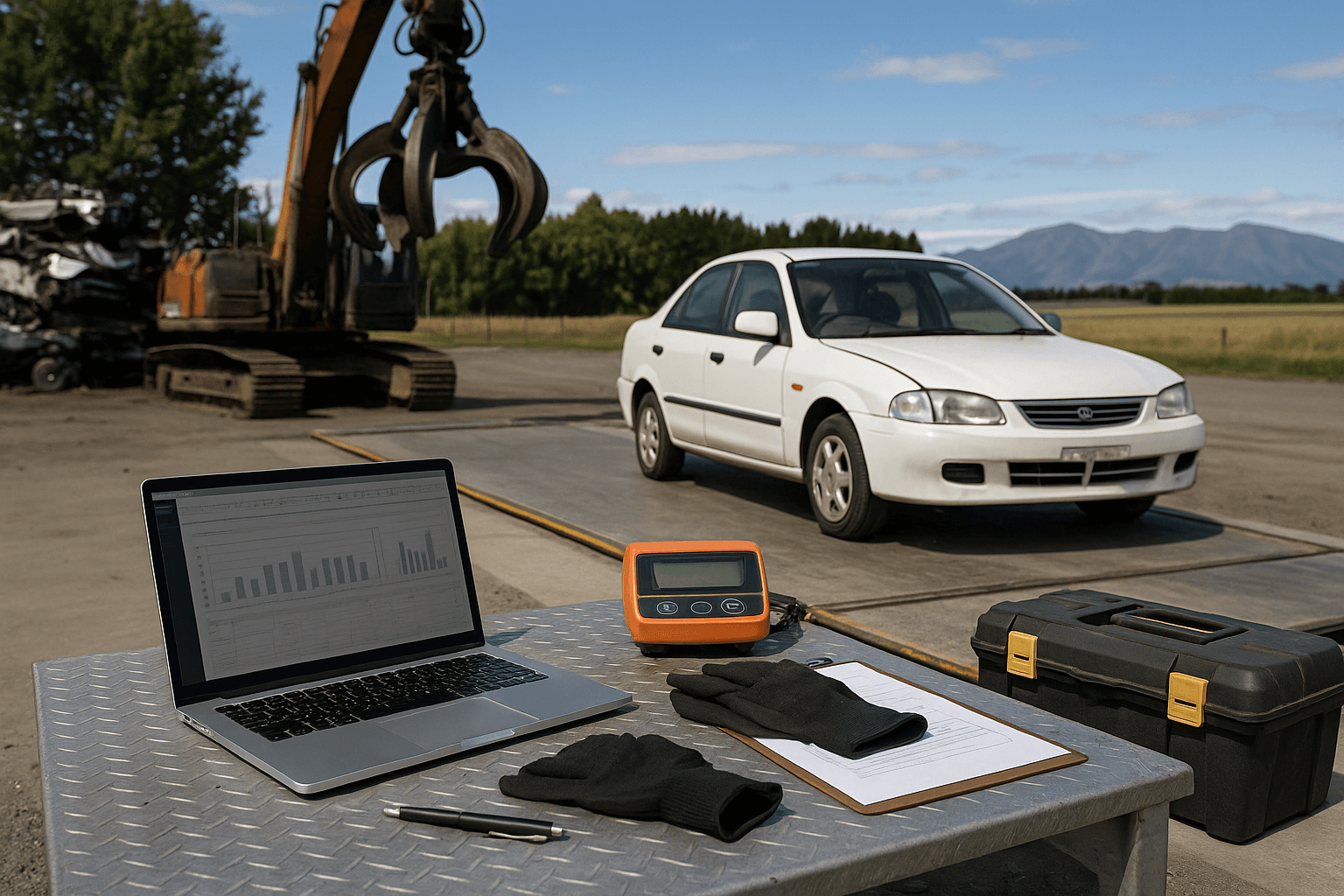 assessing scrap car value Ashburton